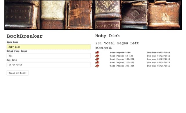 BookBreaker Screen Shot